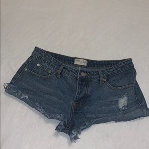 distressed shorts